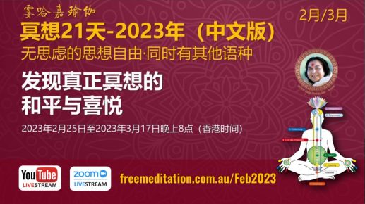 Meeting for Mandarin Global 2023 21 Day Programs
